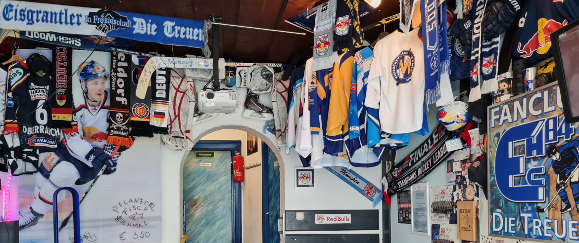 Unsere unterstützte Eishockeymannschaft