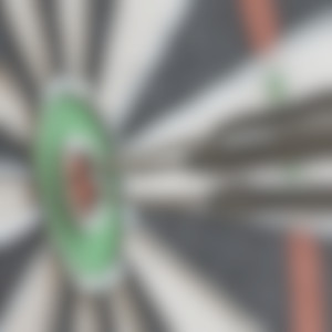 Steeldart-Dartscheibe-Detailansicht